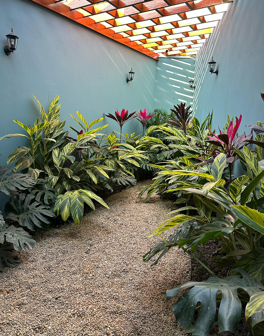 Equipe de paisagismo